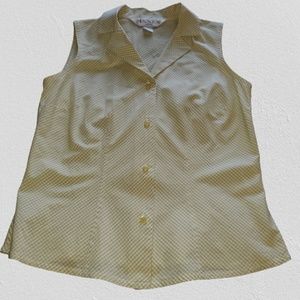 Casual Corner Sleeveless Shirt and Tank